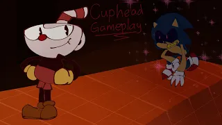 Parry that EXE! || (old) Cuphead Gameplay || Sonic.EXE: Dimensional Coalescence prototype