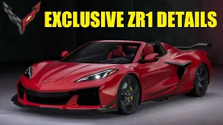 EXCLUSIVE C8 ZR1 DETAILS! Twin turbo flat plane crank V8!