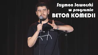 Szymon Jaworski w programie "Beton Komedii" Stand-Up