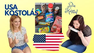 Amerika, a hely, ahol minden lehetséges, USA snack és ital kóstolás