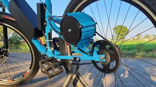 How to Make a Simple and High Speed Electric Cycle - The Right Way