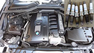 BMW E60 530i SPARK PLUGS REPLACEMENT DIY