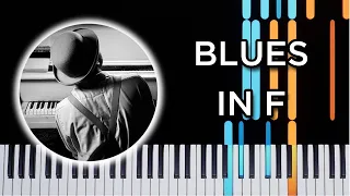 Blues In F - Piano Tutorial