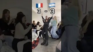 🇫🇷 3 - 3 🇦🇷 😱 #football #worldcup #mbappe #messi #franceargentina #argentina #france #finale