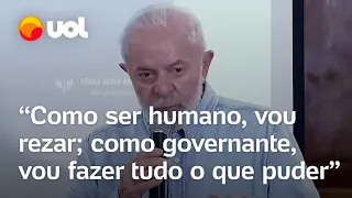 Chuvas no RS: Lula diz que não faltarão recursos federais para resgates e reparação de danos; vídeo