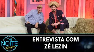 Entrevista com o famoso personagem Zé Lezin | The Noite (22/06/22)