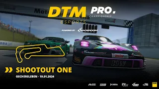 Shootout 1 | Motorsport Arena Oschersleben | DTM eSports | Re-Live