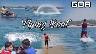 Water Activity-Flying boad in India- GOA Vlog