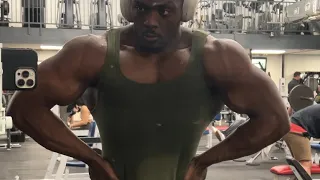 Leaner by the day Natural Pro Card Journey episode 73- shoulder and biceps - 243lbs