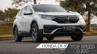 Honda CR-V 1.5L Turbocharged TOP SPEED, ACCELERATION (0 - 213 Km/h)