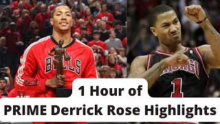 1 Hour Of Prime Derrick Rose Highlights 🌹