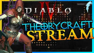 Doing Build Theorydrafting live come for a chat & discussions!『Theorycraft  Stream』 Diablo IV