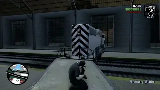 The Ghost Train in GTA SA Definitive Edition