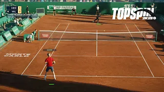 Top Spin 2K25 - Daniil Medvedev Vs Serena Williams - HYPER TIE BREAK - Monte Carlo Masters (PS5)