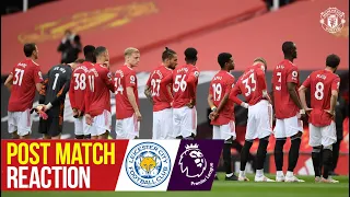 Solskjaer & Matic react to Leicester loss | Manchester United 1-2 Leicester City | Premier League