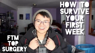 Tips for After Top Surgery || FTM