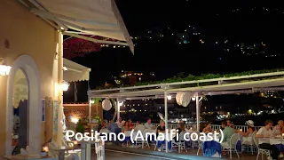 🇮🇹 Positano, Amalfi coast, Italy (IT), 2021, night drive