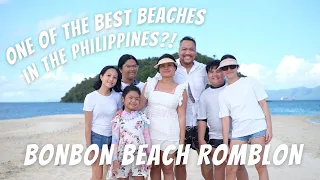 Underrated World Class Beaches in Romblon I Bonbon Beach I Team De Armas
