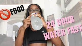 I TRIED THE 24 HOUR WATER FAST... HERES WHAT HAPPENED