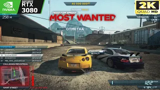 Need for Speed: Most Wanted ➤ NISSAN GT-R 35 Gameplay [RTX 3080 2K60FPS]