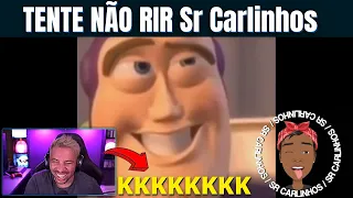 PIUZINHO REAGINDO A TENTE NÃO RIR DO Sr Carlinhos