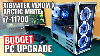 [BUDGET] PC UPGRADE 2022 | Xigmatec VENOM X Arctic White | Intel i7-11700 | Gigabyte B560 HD3