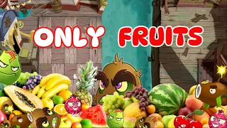 Can you beat Plants Vs. Zombies 2 WITH ONLY FRUITS? (part 2)