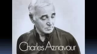 CHARLES AZNAVOUR "La Boheme" Italy
