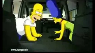 Renault Kangoo Simpsons Werbung