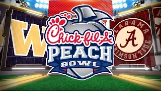 2016 Peach Bowl - Washington vs Alabama - Full