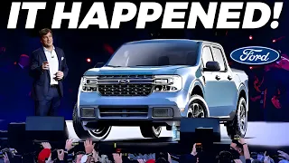 Ford CEO Reveals INSANE NEW 2024 Ford Maverick & SHOCKS The Entire Industry!