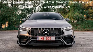 2021 Mercedes-AMG CLA 45s Shooting Brake: Pure exhaust sound!