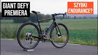 Giant Defy Premiera- Komfortowy Endurance ale czy szybki?