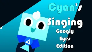 🔺 Pink Corruption 🎵 @brittanyrobinson | Googly Eyes Edition Cyan Singing #googlyeyes #cyansinging