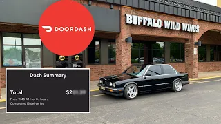 A Day Of DoorDash In My 515 WHP Turbo E30