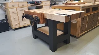 Traditional Workbench for a Power Tool Woodworker