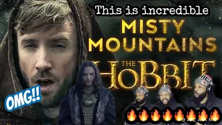 PETER HOLLENS (ft TIM FOUST) - "MISTY MOUNTAINS" | (REACTION!!) | OMG THIS IS CRAZY!!!