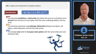 Option Replication Using Put-Call Parity (2024 Level I CFA® Exam – Derivatives – Module 9)