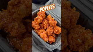 Popeyes Sweet & Spicy Wings ‼️ #fyp #food #wings #popeyes #cod #viral #funny