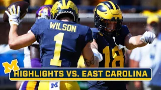 East Carolina at Michigan | Extended Highlights | Big Ten Football | Sept. 2, 2023