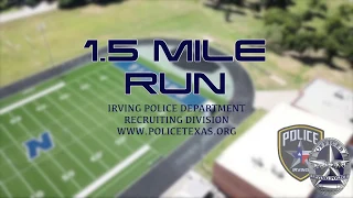 Irving Police Recruiting - Mile and half Run