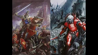 WARHAMMER 8TH EDITON BRETONNIA VS VAMPIRE COUNTS