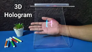 How to Make 3D Hologram Video Projector at Home! Unique and Extraordinary 3D Visual Experience! @KIY