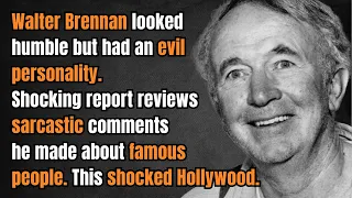 Why Walter Brennan Was The Most Evil Man in Hollywood