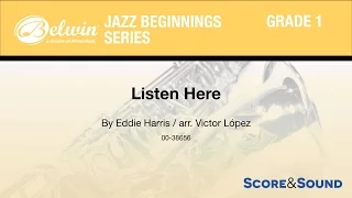 Listen Here arr. Victor López - Score & Sound