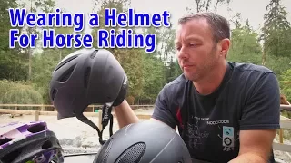 Wearing a Helmet When Horse Riding