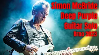 Simon McBride (Deep Purple) Guitar Solo,  live in Brno 2023