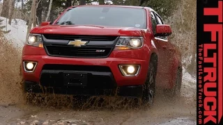 2015 Chevy Colorado Z71 Rocky Mountain Muddy & Snowy Off-Road Review