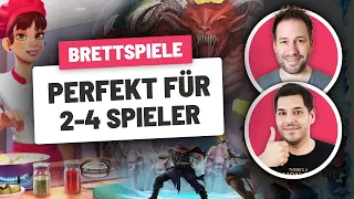 Brettspiele PERFEKT für 2-4 Spieler 🎲