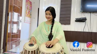 O Re Piya Song Tabla Cover By Mona Chopra | Vasuki Fusions